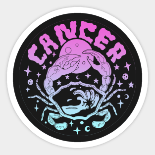 CANCER ZODIAC Sticker